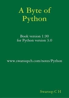 A Byte of Python v192